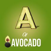 A de aguacate en "3d". 3D, Character Animation, and Traditional illustration project by Erick Nuñez - 11.09.2018
