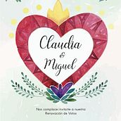 Invitación Renovación de Votos / Boda Mexicana. Traditional illustration, and Digital Illustration project by Michel Anaí Patiño Gaona - 11.11.2018