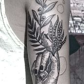 Mi Proyecto del curso: Cómo diseñar un tatuaje . % Eze Zapata tarafından hazırlanan Geleneksel illüstras, Ve on projesi - 11.11.2018