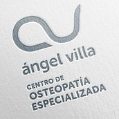 Centro de Osteopatía Especializada Ángel Villa. Br, ing, Identit, Logo Design, and Graphic Design project by Javier Pérez Lorén - 11.12.2018