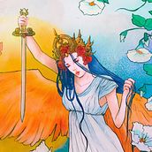 Tarot. Un projet de Dessin, Dessin au cra, on et Illustration traditionnelle de Lara Herrera - 02.11.2017