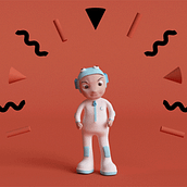 ARNI: diseño y animación de personaje. Un proyecto de Animación 3D, Animación de personajes, Diseño de personajes 3D, Modelado 3D y Videojuegos de Nerea Úbeda - 21.11.2018