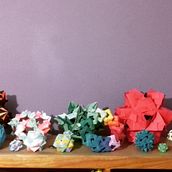 Kusudamas. Un progetto di Papercraft di Karin Potter - 13.11.2018
