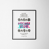 Arcade Fire Serigrafia Ein Projekt aus dem Bereich Traditionelle Illustration, Lettering und Siebdruck von Marçal Aragonès - 20.11.2016