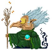 PIXEL ART: Fantasy characters. Un proyecto de Concept Art, Dibujo, Diseño, Ilustración tradicional, Ilustración digital y Videojuegos de Rodrigo López Godino - 13.11.2018
