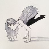 Poses de yoga. Un proyecto de Dibujo e Ilustración tradicional de Alexis GS - 14.11.2018