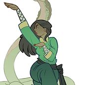 Kungfu styles. Character Design, Digital Illustration, Drawing, and Traditional illustration project by Guadalupe Pinos Cañadilla - 11.14.2018