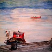 Marinas. Un projet de Beaux Arts, Créativité, Estampe , et Peinture de Catalina - 14.11.2018