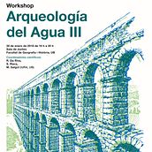 Workshop: Arqueología del agia / Cartel. Art Direction, Poster Design, and Graphic Design project by Comunicom - 11.14.2018