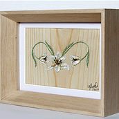 María. Projekt z dziedziny Craft,  Sztuki piękne i  Haft użytkownika Mayra Acosta Ramírez - 07.10.2017