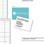 imagen corporativa  Dentista. Graphic Design project by Michele Radicia - 04.22.2009