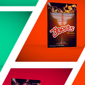 Ziberts - Cocktail Gum (Goma de mascar). Br, ing, Identit, Product Design, and Packaging project by Yesith Rosero - 11.16.2018