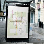 Plano zonal Metrovalencia. Graphic Design project by Víctor Talens Gallardo - 11.20.2018