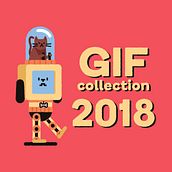 GIF collection 2018 Ein Projekt aus dem Bereich Animation, 2-D-Animation und Motion Graphics von Alberto Pozo - 20.11.2018