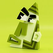 Caras. Un proyecto de 3D, Ilustración tradicional y Motion Graphics de Francisco Vargas - 20.11.2018