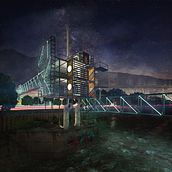 Projetc Parasite No Place City. Un proyecto de 3D, Arquitectura y Modelado 3D de Alejandro Alvarez Rondon - 21.11.2018