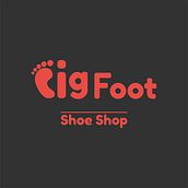 Big Foot - Shoe Shop. Un proyecto de Br, ing e Identidad, Diseño de logotipos y Diseño gráfico de David Pastor Lopez - 22.11.2018