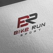 Diseño de logo para la empresa Bike Run Sport. Graphic Design project by Javier Hernandez - 11.21.2018