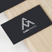 Diseño de logo e imagen corporativa para Gabo Makso. Graphic Design project by Javier Hernandez - 11.21.2018