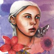 Mi Proyecto del curso: Retrato ilustrado en acuarela. Drawing project by LOLA MANJÓN - 11.21.2018