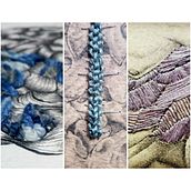 Suspensión . Fine Arts, Embroider, Drawing, Pencil Drawing, and Artistic Drawing project by Itxill Osorio Gonsen - 11.22.2018