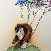 KAMIKAZE DE SUEÑOS. Un progetto di Illustrazione tradizionale di LAURA VÁZQUEZ GÓMEZ - 22.11.2018