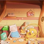 Adventure Time - Art Tribute. Un proyecto de Dibujo, Ilustración tradicional e Ilustración digital de Zindy López - 23.11.2018