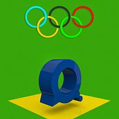Juegos Olímpicos de Río de Janeiro 2016. 3D, and Poster Design project by Juan Manuel Álvarez Pérez - 11.23.2018