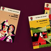 Cotta & Los Libros del Mirasol. Projekt z dziedziny Projektowanie graficzne, Trad, c i jna ilustracja użytkownika Leandro Castelao - 23.11.2018