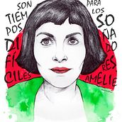 Ilustraciones Cine. Un progetto di Disegno, Disegno di ritratti, Design editoriale, Illustrazione tradizionale e Illustrazione digitale di Beatriz - 23.11.2018