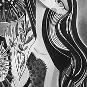 Mi Proyecto del curso: Introducción a la ilustración con tinta china . Fine Arts, Creativit, Artistic Drawing, and Traditional illustration project by Amaia Arnal - 11.26.2018