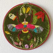 Mi Proyecto del curso: Escarabajo. Embroider project by Claudia Urizar - 11.25.2018
