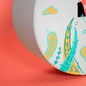 Guitarra Volátil. Een project van  Ontwerp, Traditionele illustratie y Motion Graphics van Vera Galindo - 26.11.2018