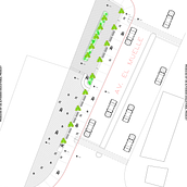 Paso peatonal propuesta para el área central Cabimas. 3D Modeling project by Elieser Mujica - 09.14.2017