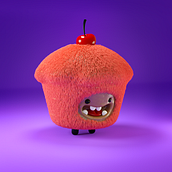Personajillos Mi Proyecto del curso: Creación de personajes con ZBrush y Cinema4D . % Diego Tejada tarafından hazırlanan 3D Karakter Tasarımı projesi - 01.06.2019