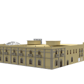 Restauración del Convento de San Agustín- Veracruz, Veracruz.. 3D, and Architecture project by Jonathan Román - 11.27.2018