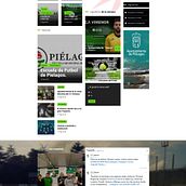 Desarrollo web futbol. Web Development, Design, and Web Design project by interactivaclic - 11.27.2018