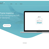 AFI Air Frame Inspector. Web Development project by Marta Bolancel - 11.28.2018