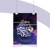 Salami Púrpura Concert. Editorial Design, and Graphic Design project by Marta Bolancel - 11.28.2018