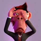 Keep an eye open . 3D, Creativit, Art Direction, Design, 3D Character Design, and 3D Modeling project by Gerson Chavez - 11.29.2018