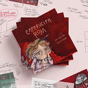 Libro Ilustrado. Adaptación Caperucita Roja. Calligraph, Concept Art, Creativit, Drawing, Artistic Drawing, Design, Editorial Design, Graphic Design, Bookbinding, Writing, Traditional illustration, Digital Illustration, and Lettering project by Feliza Gómez Alcalá - 05.08.2014
