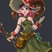 Ela Character Design. Un proyecto de Concept Art, Dibujo, Diseño de personajes, Ilustración digital y Videojuegos de Héctor Eduardo Monegro Rodríguez - 29.11.2018
