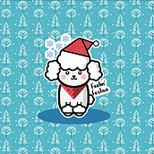 Personaje Kawaii: Poodle. Character Design, and Digital Illustration project by Marlene Balderas - 11.29.2018