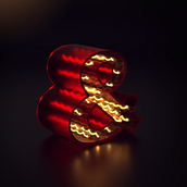 Mi Proyecto del curso: Lettering 3D: modelado y texturizado con Cinema 4D. Un progetto di 3D di Amaia Sémper González - 30.11.2018