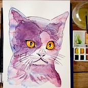 Pintarrajearte Portafolio (parte 2). Watercolor Painting project by Ruben Sandoval - 11.30.2018