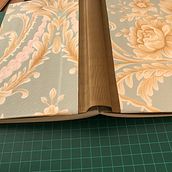 Versalles a la mexicana. Proyecto final en papel vinílico.. Bookbinding project by Aka Aka - 12.01.2018