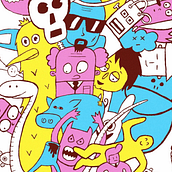 Doodle Art. Creativit, Drawing, Pencil Drawing, Art Direction, Design, To, Design, Character Design, Graphic Design, Printing, and Traditional illustration project by Marcelo Miraglia - 12.01.2018