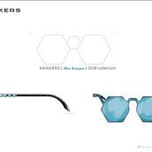 Diseño de gafas para Howkers. Design project by Luna Compaired - 12.01.2018