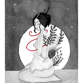 Proyecto del curso: Introducción a la ilustración con tinta china . Ilustrasi tradisional, Dan Lukisan proyek oleh Karina Janis - 12.02.2018