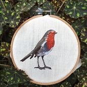 Mi Proyecto  curso pintar con hilos. Un projet de Broderie de Mamen Becerro - 03.12.2018